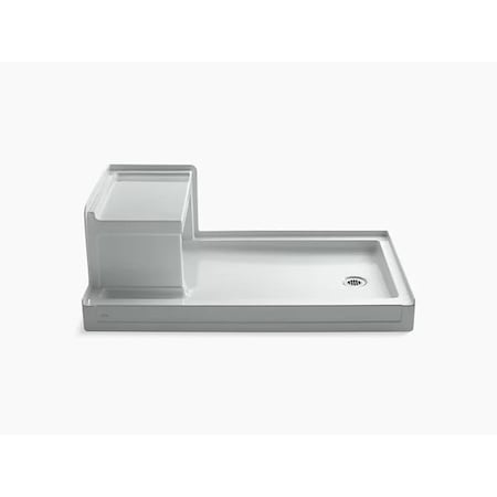 Kohler Tresham(R) 60" X 36" Receptor With Integral Seat And Right-Hand Drain 1978-95